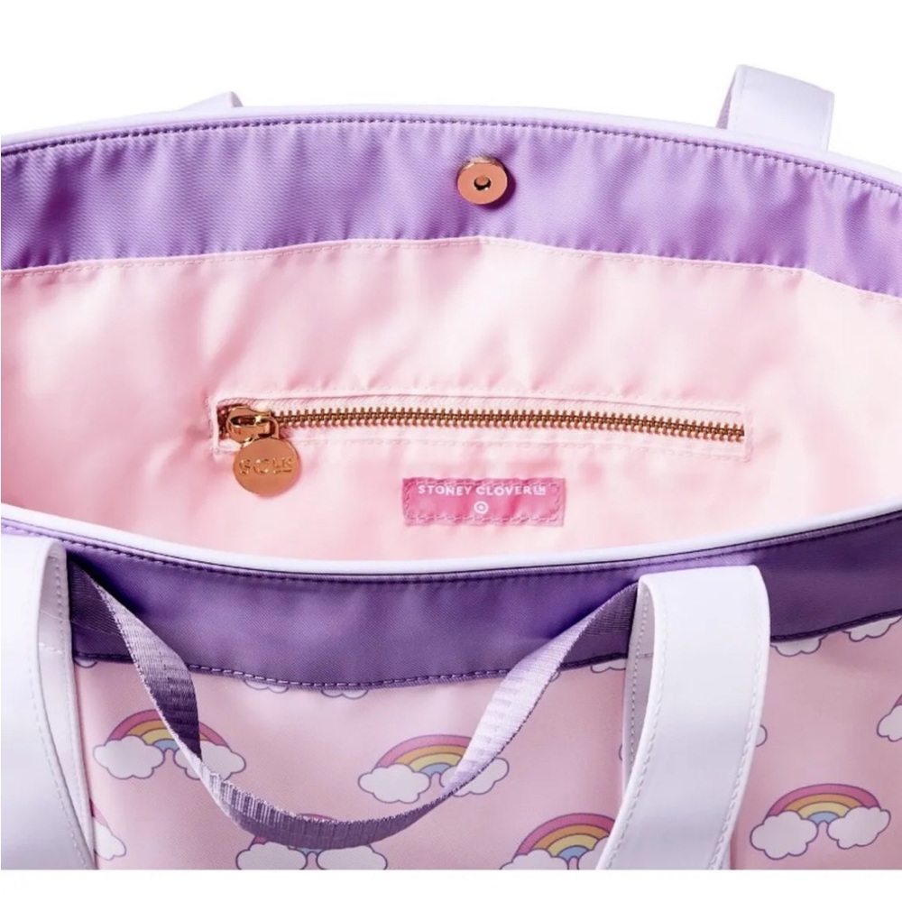 Mini Rainbows Beach Tote Bag - Stoney Clover Lane x Target Light Pink Diaper Bag - Picture 4 of 4